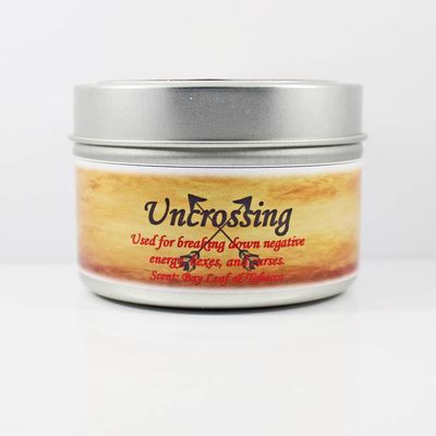 Candle Metal Tin Uncrossing Candle 4 oz