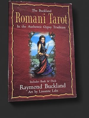 The Buckland Romani Tarot Deck &amp; Book 1st Ed OOP New Condition.