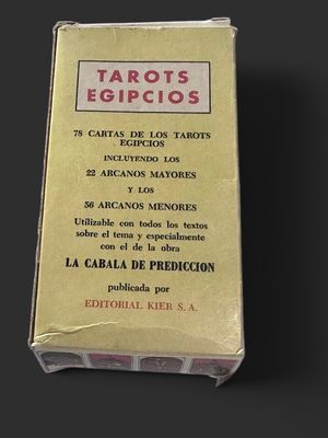 Tarots Egipcios Tarot Deck 1st Ed 1971 Rare OOP
