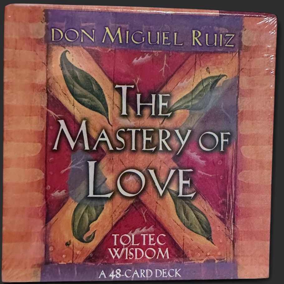 The Mastery of Love 48 Card Deck Toltec Wisdom NEW OOP