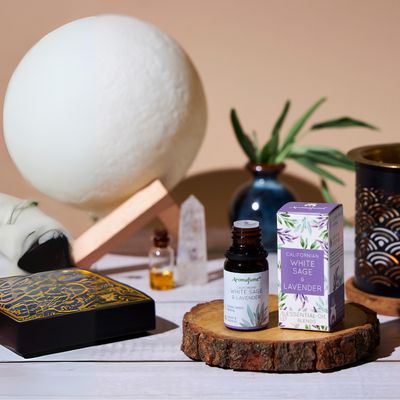 White Sage &amp; Lavender Essential Oil Diffuser Blend by Aromafume