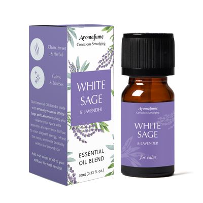 White Sage &amp; Lavender Essential Oil Diffuser Blend by Aromafume