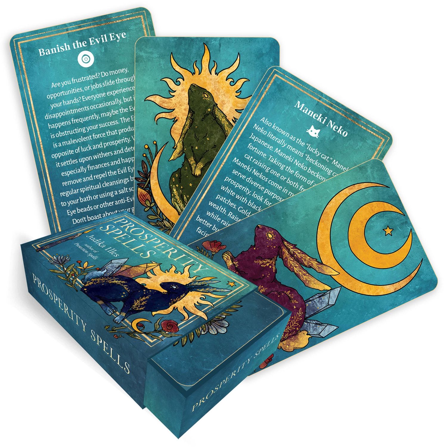 Prosperity Spells Mini Deck (36 Cards with Gilded Edges)