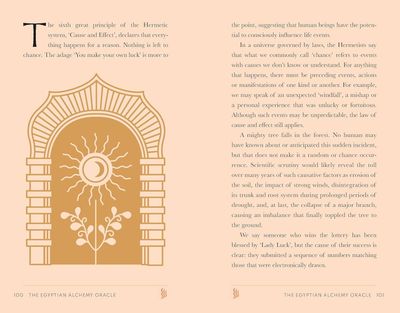 Egyptian Alchemy Oracle Book &amp; Card Deck (Arcturus Oracle Ki