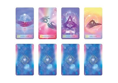 Yoga Mudra Oracle Book &amp; Card Deck 44 Cards