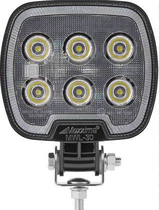 Square 6 LED work light