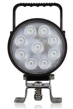 Round 9 LED work light w/ switch