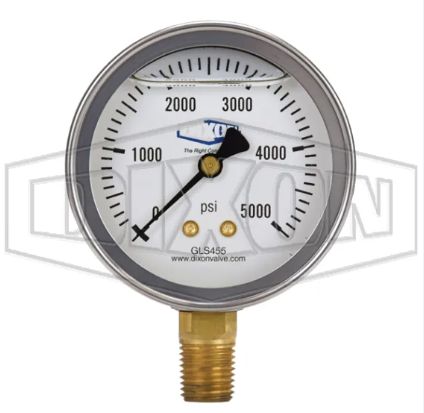 Pressure Gauge 5000psi GLS-455