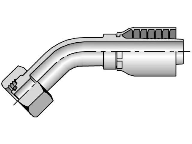 30mm Din S X 1" Hose ID (43 Series)