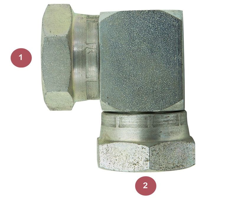 1/2" Female BSPP 90° Elbow