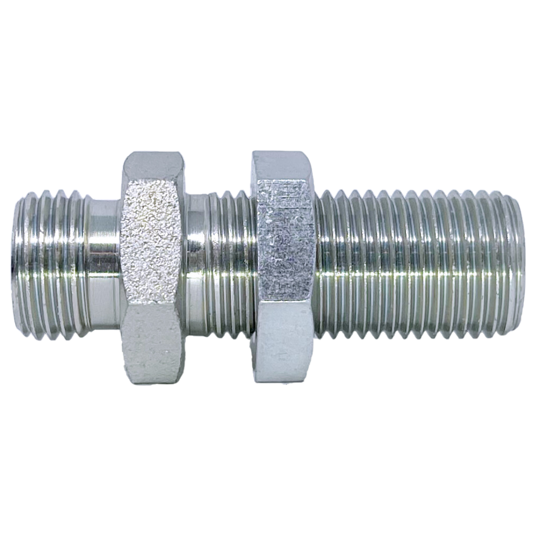12MM Male DIN Heavy Bulkhead x 3/8" Male BSPP