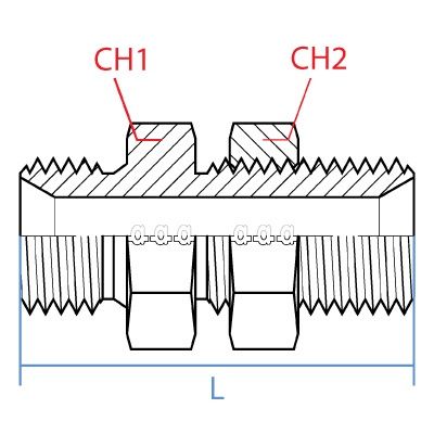 9040m-06-16 MBSPP x Metric Bulkhead