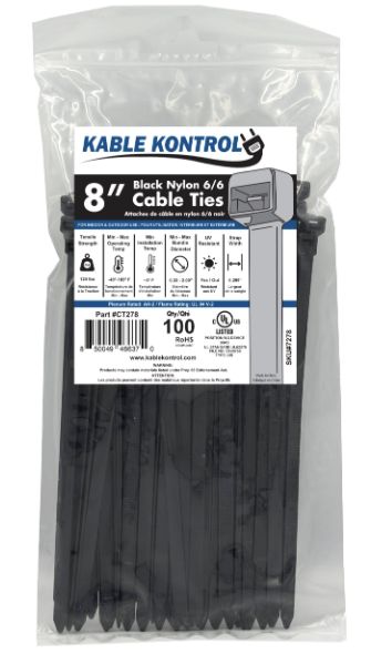 8" Heavy Duty Zip Tie