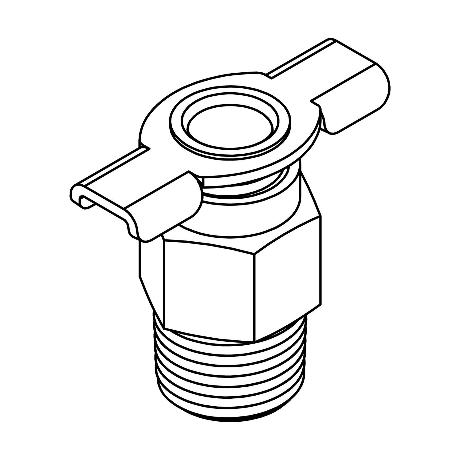 Internal Seat Drain Valve 1/8NPT