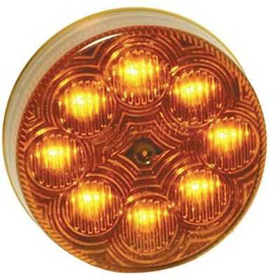 8 LED Amber Clearance Marker