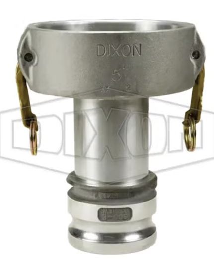 4030-DA-AL 4" Female to 3" Male Cam/Groove