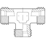 5080L-28C EO Union Tee (TL Series)