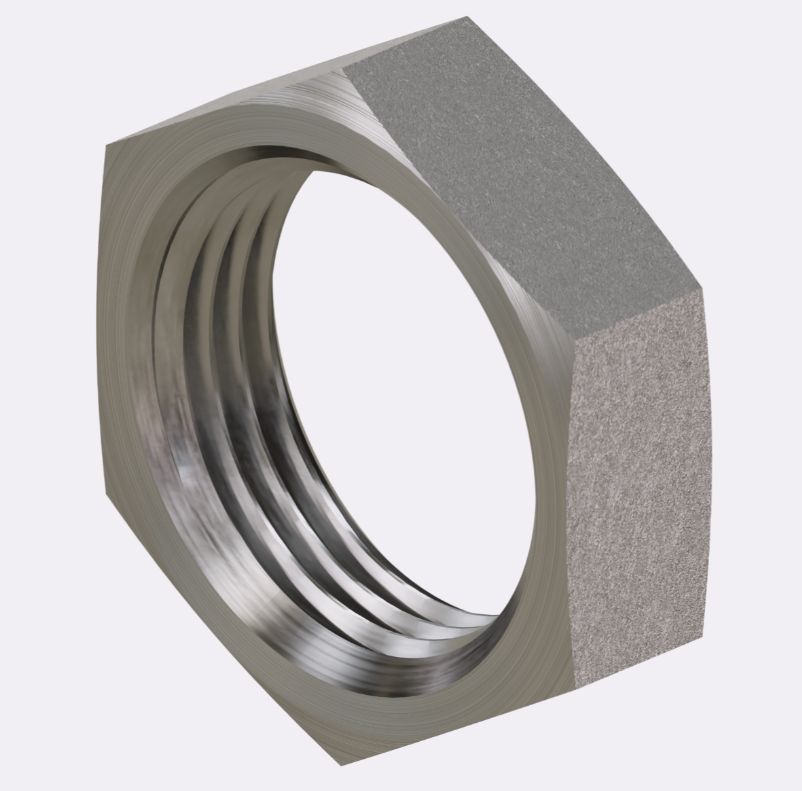 FF0306-04 ORFS Blk. Head Lock Nut