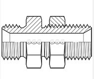 Adapter 9040-16-16 BSPP Bulkhead