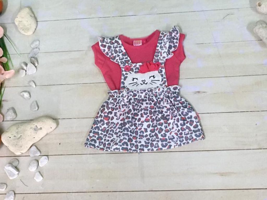 JUMPER C/PLAYERA PRINT FUSHIA