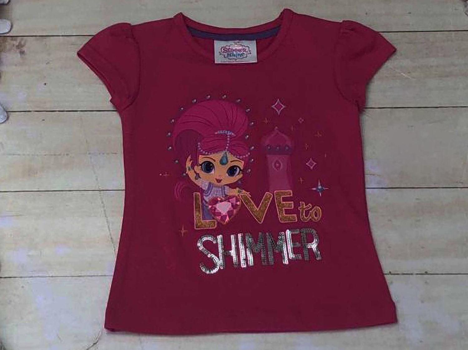 MARCA NICKELODEON BLUSA SHIMMER Y SHINE ROSA