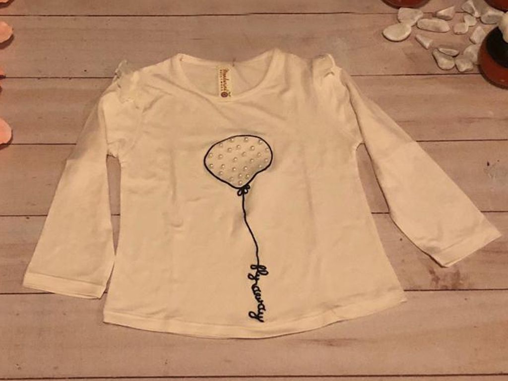 BLUSA GLOBO BEIGE