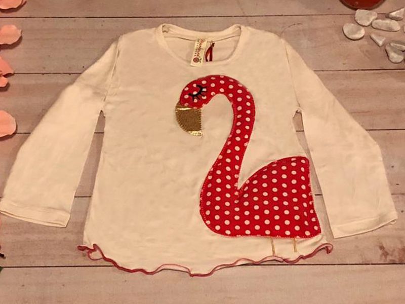 BLUSA GANSO DE PUNTOS BEIGE