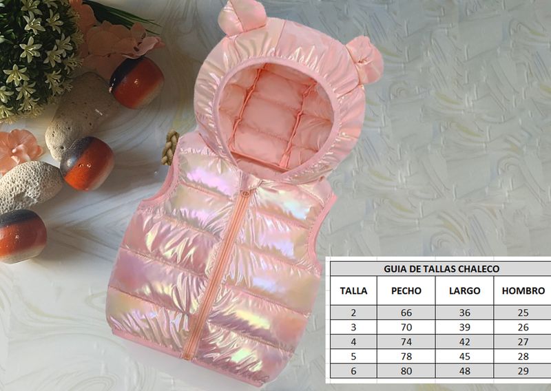 CHALECO TORNASOL ROSA