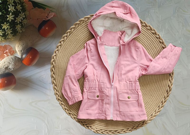 GABARDINA ABORREGADA COLO ROSA