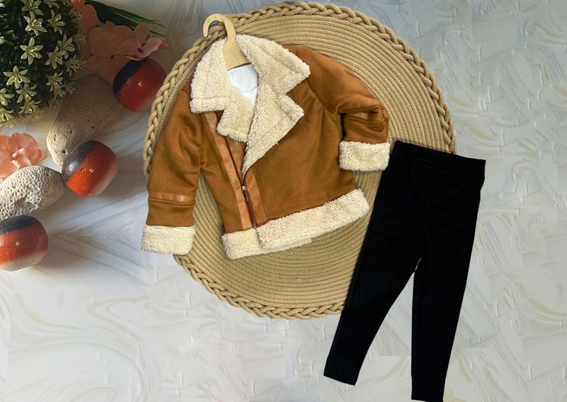 CONJUNTO, 3 PZS CHAMARRA MONTANA, LEGGIN Y BLUSA