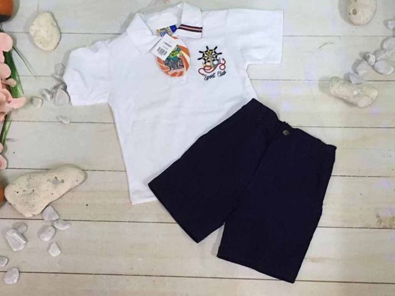 CONJUNTO 2PZ ANCLA SPORT CLUB BLANCO