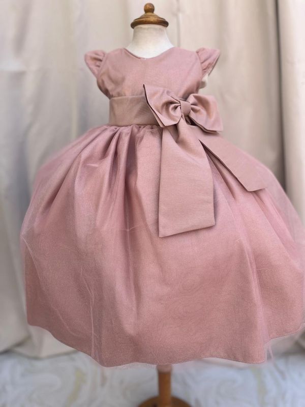 VESTIDO DE CEREMONIA PALO DE ROSA