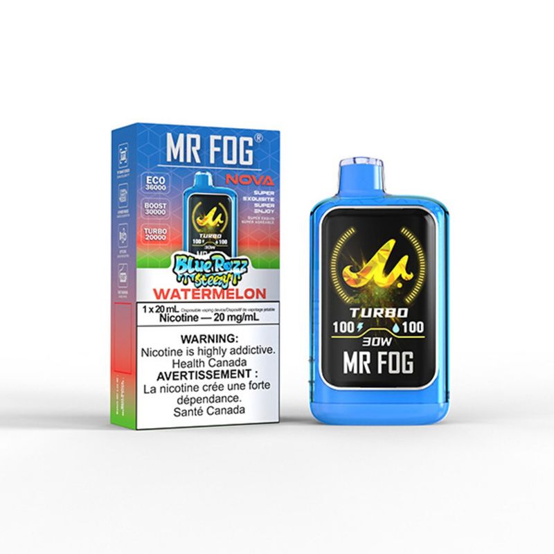 MR FOG NOVA BLUE RAZZ STEEZY 36K DISPOSABLE