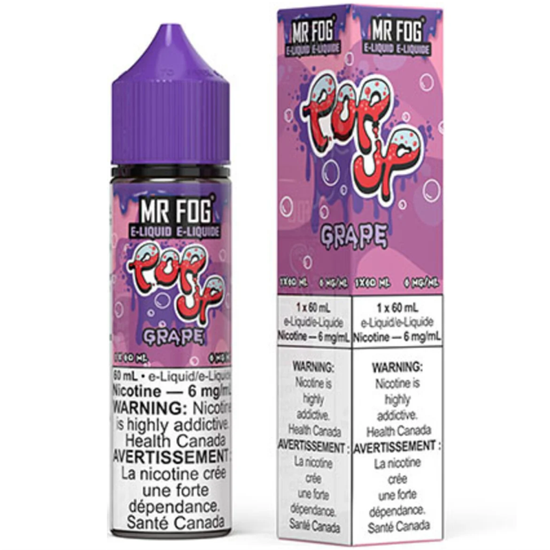 MR FOG POPUP 60ML FREEBASE E-LIQUID