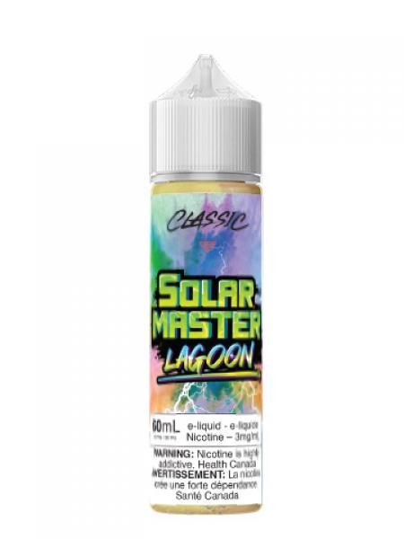 SOLAR MASTER FREEBASE E-LIQUID, Flavour: Lagoon, Strength: 3mg/mL