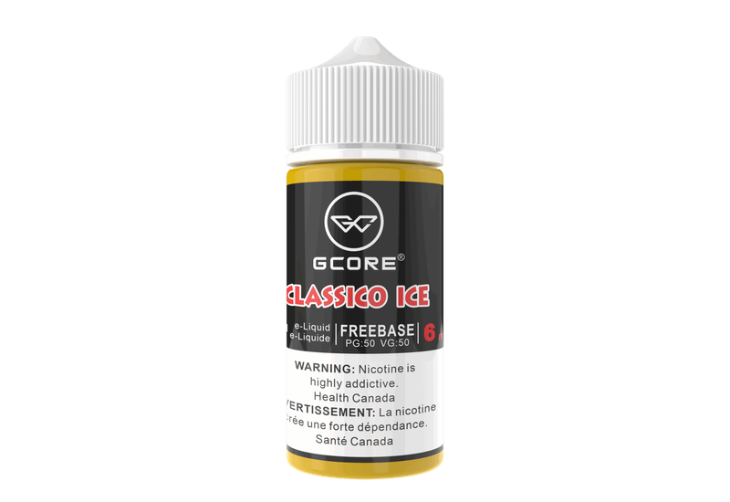 GCORE 100ML FREEBASE E-LIQUIDS
