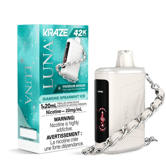 Kraze Luna, Flavour: Diamond Spearmint Ice