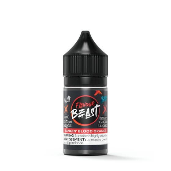 Flavour Beast E-Liquid (30mL Salt), Flavour: Bangin' Blood Orange Iced