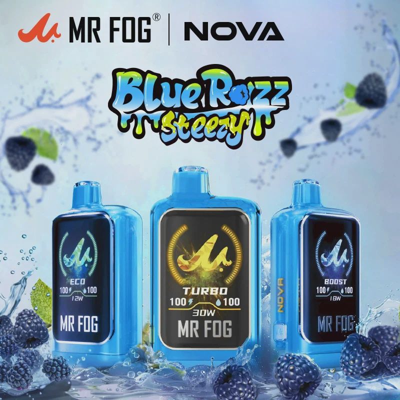 MR FOG NOVA BLUE RAZZ STEEZY 36K DISPOSABLE