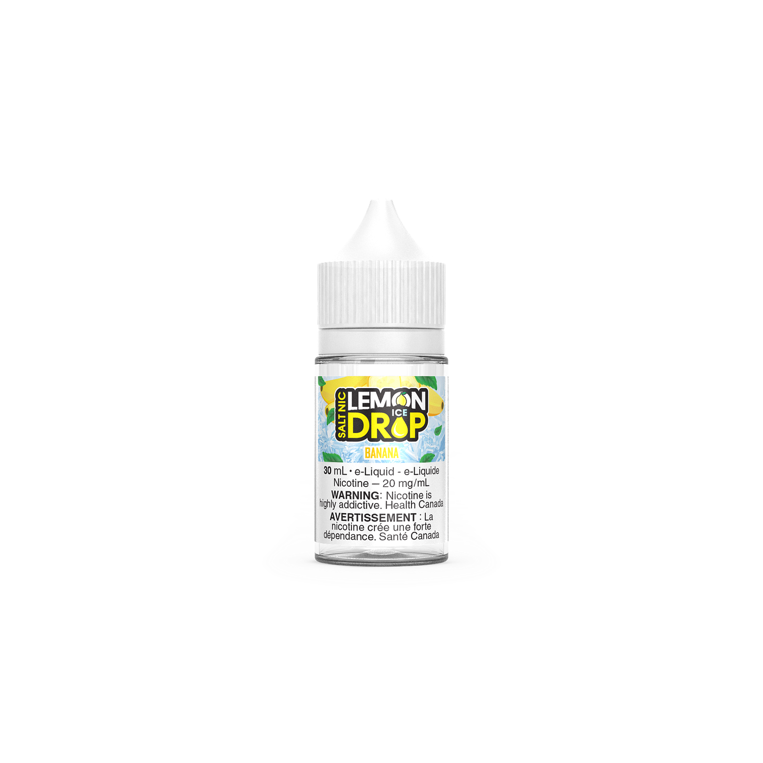 LEMON DROP ICE 30ML SALT NIC E-LIQUID, Flavour: BANANA, Strength: 12mg/mL