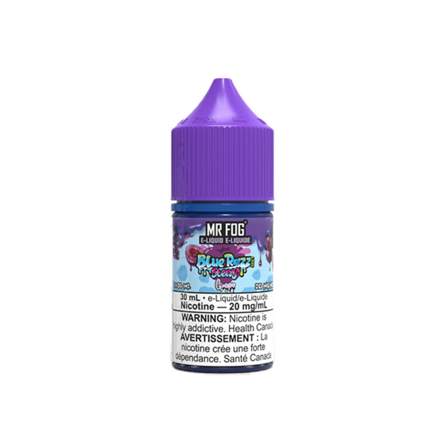 MR FOG Blue Razz Steezy Salt Nic, Flavour: GRAPE