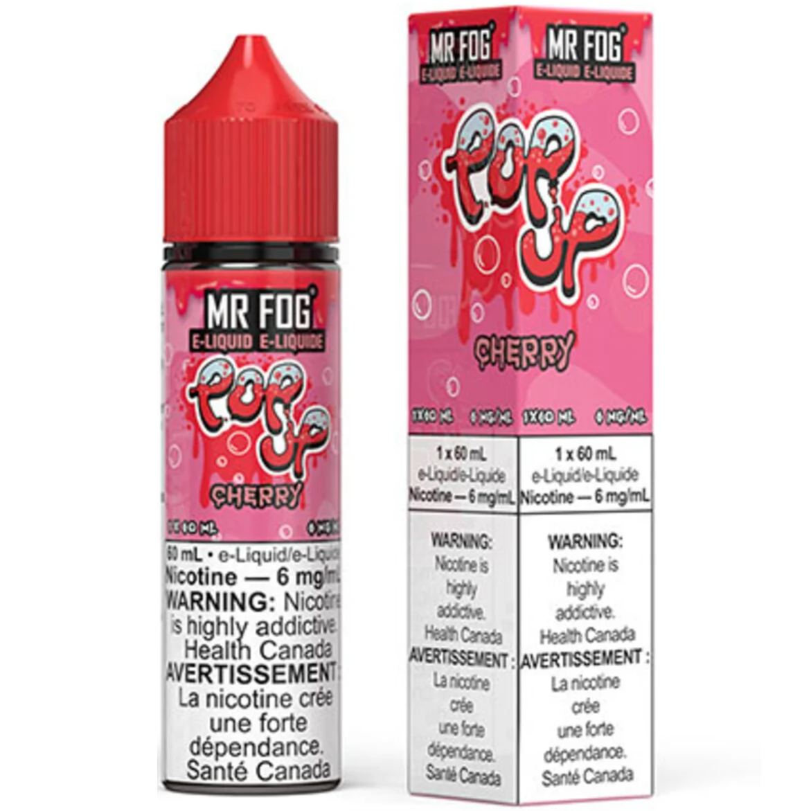 MR FOG Popup Series Freebase, Flavour: Cherry, Strength: 3mg/mL