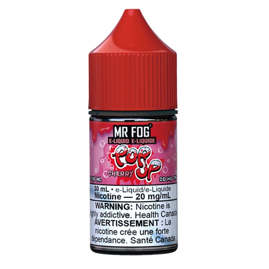 MR FOG POPUP 30ML SALT NIC E-LIQUID, Flavour: Cherry, Strength: 20MG