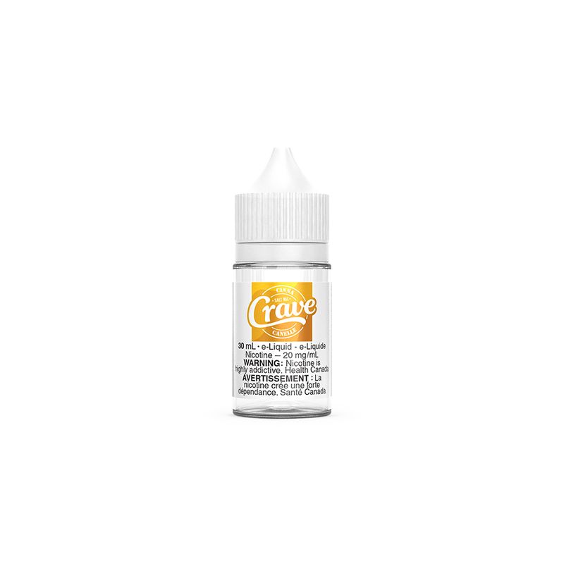 CRAVE 30ml SALT NIC E-LIQUID, Flavour: CINNA SWIRL, Strength: 12mg/mL