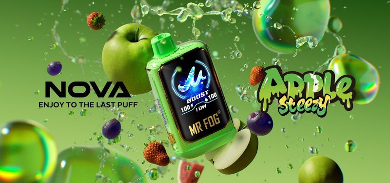 MR FOG NOVA 36K APPLE STEEZY DISPOSABLE