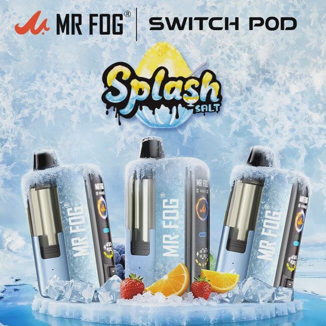 MR FOG SWITCH POD +BATTERY KIT 45K SPLASH DISPOSABLE