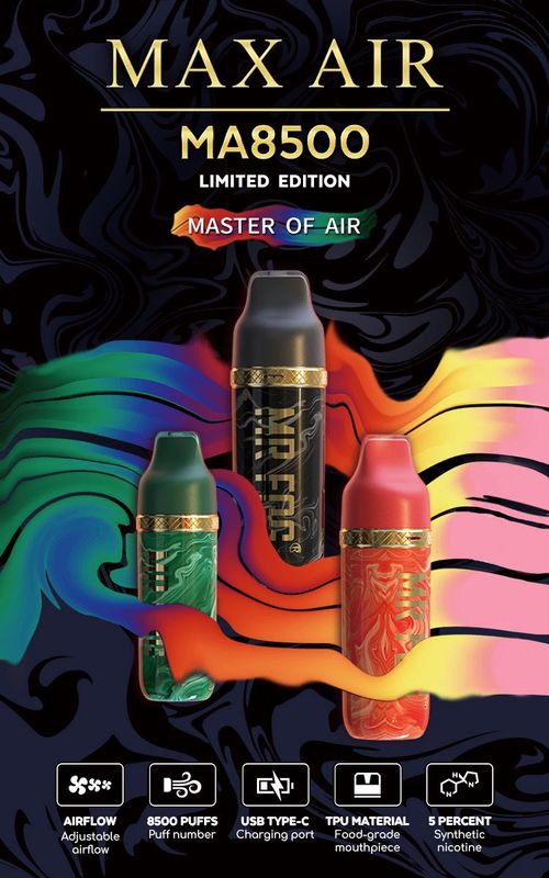 MR FOG MR FOG MAX AIR LIMITED EDITION 8500 PUFFS