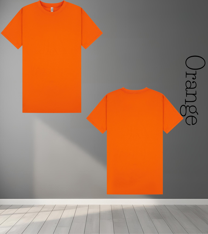 ​Personalized Crew Neck T-Shirt – Custom Text, Logo & Artwork