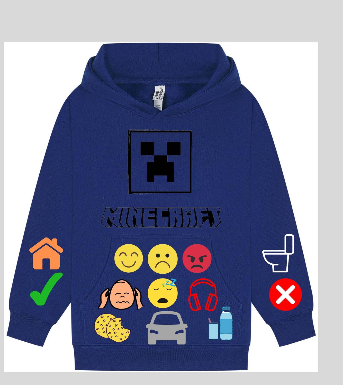 Children's ​Communication Hoodies – Wearable PECS Boards for Easy Communication!