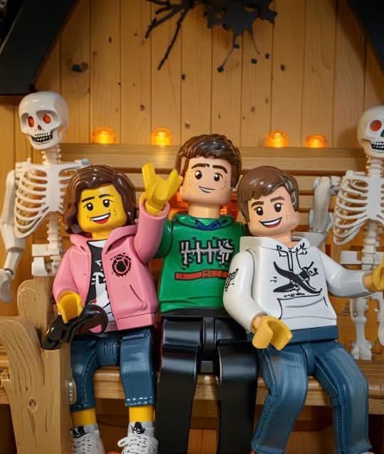 Lego Inspired Print with Frame